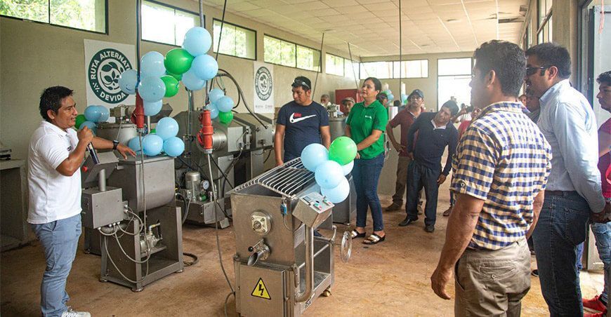 Inauguran planta de procesamiento de manteca y derivados de cacao en Ucayali