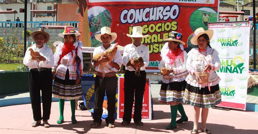 emprendimientos son impulsados por Haku Wiñay