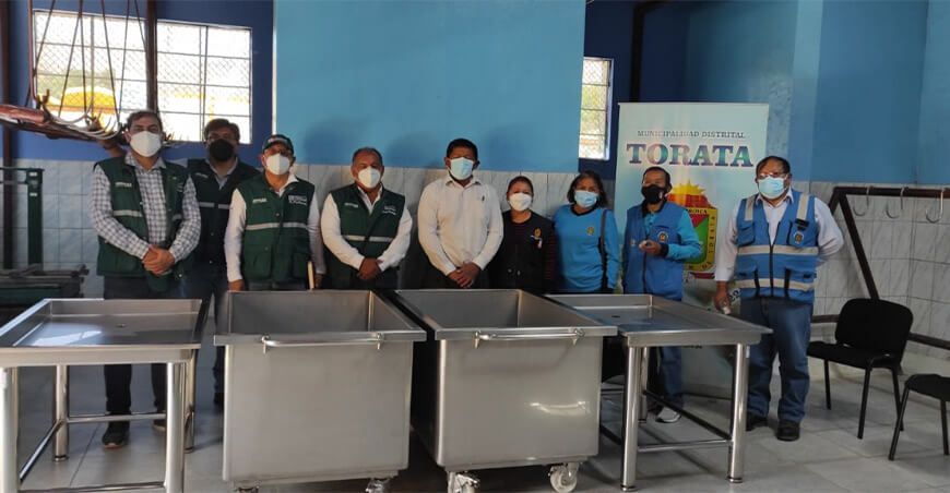 Senasa impulsa el mejoramiento de mataderos de animales en Moquegua