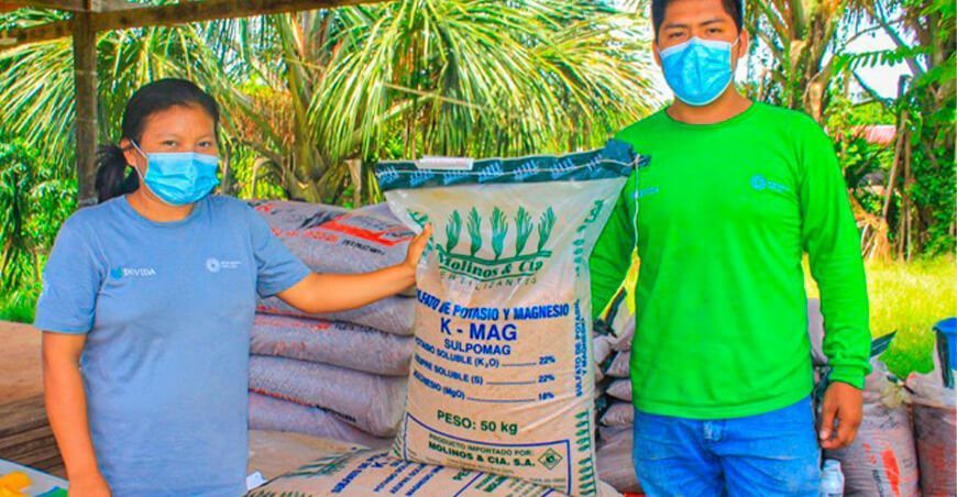Oxapampa: cacaoteros reciben más de 900 toneladas de abonos y fertilizantes