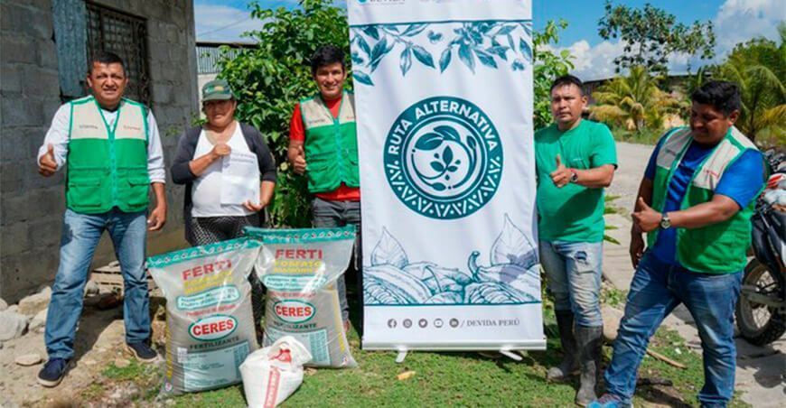 entregan fertilizantes a productores de San Martín
