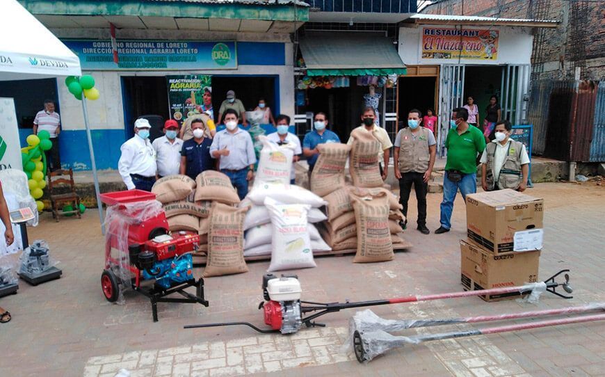 Entregan 20 toneladas de semillas certificadas de arroz