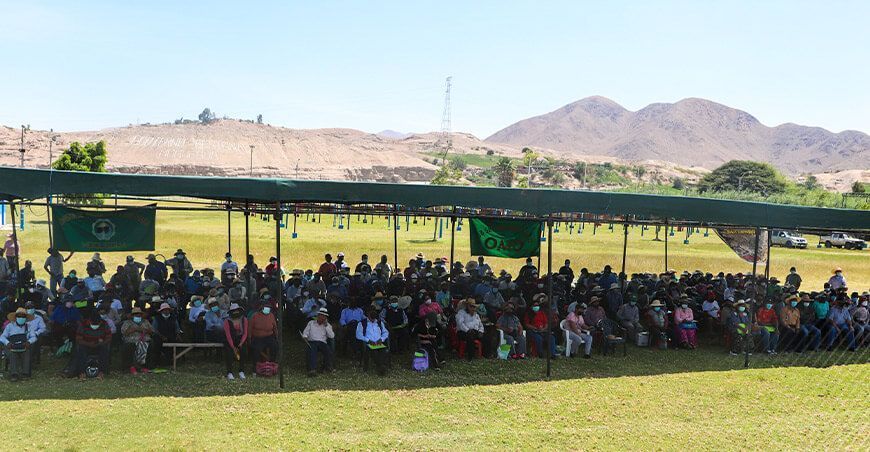 agricultores de Moquegua recibirán títulos de propiedad rural