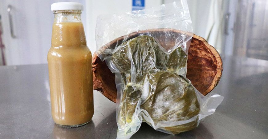 Juane y chicha, plato emblemático de la selva, es envasado al vacío para su mayor conservación