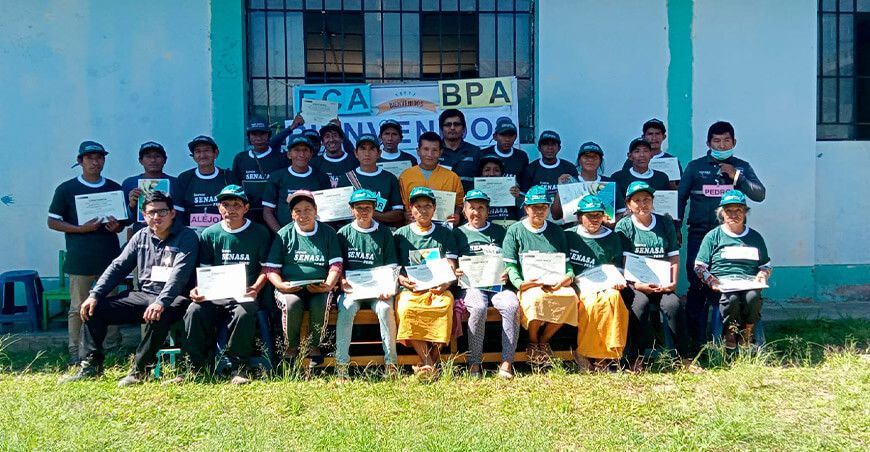Escuelas de campo a productores Senasa Junín