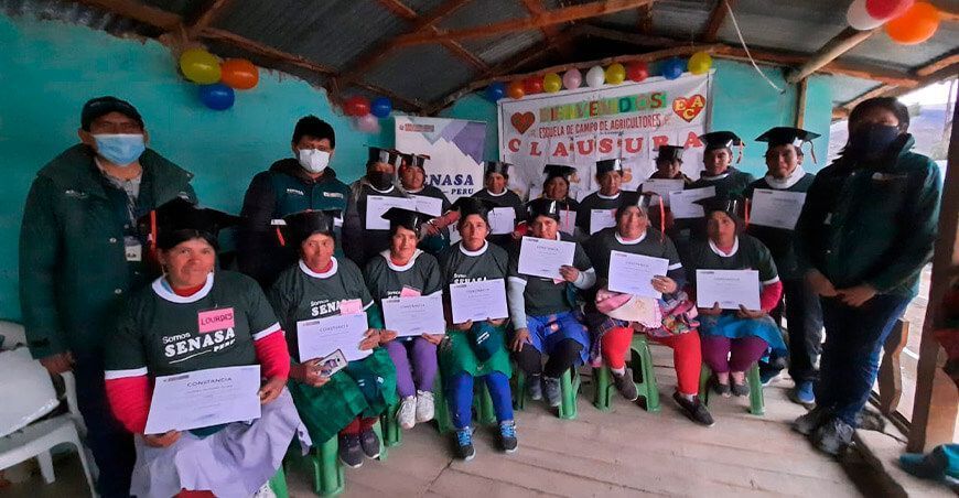 Escuelas de Campo Senasa Ica Perú
