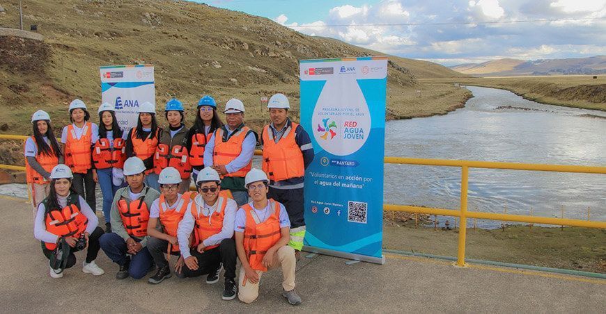 Estudiantes de Red Agua Joven exploran la cuenca Mantaro en pasantía educativa