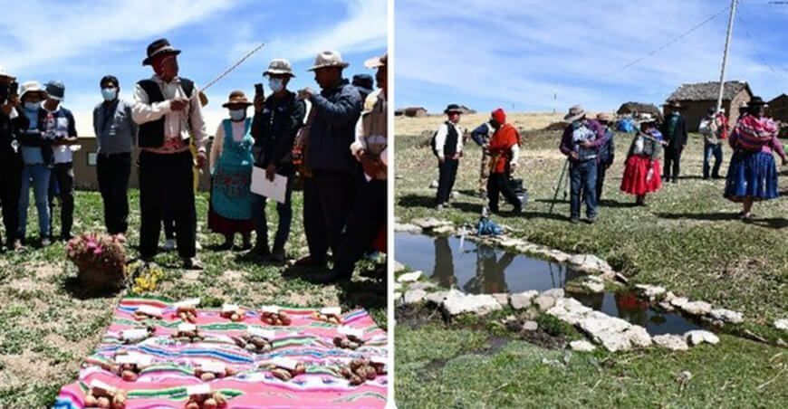 Perú y Bolivia intercambian experiencias en la gestión del riesgo de sequía