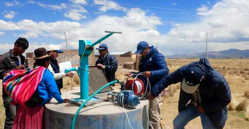Explotación de aguas subterráneas, frente a la sequía en el sur del Perú