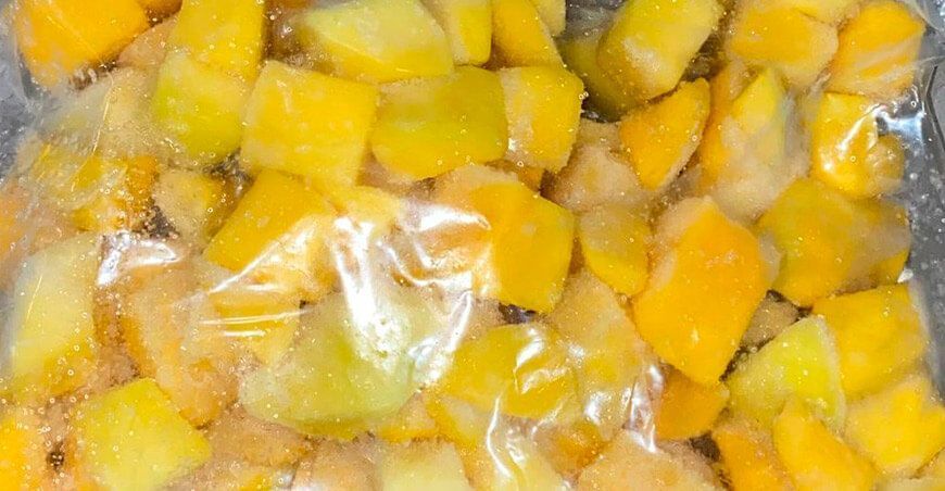 exportación mango congelado Perú