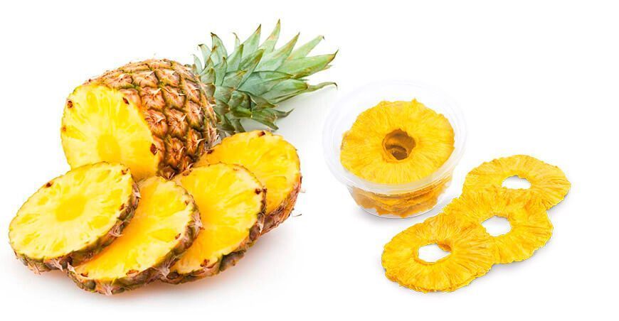 exportación piña deshidratada Perú