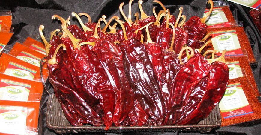 Exportaciones de ají páprika seca
