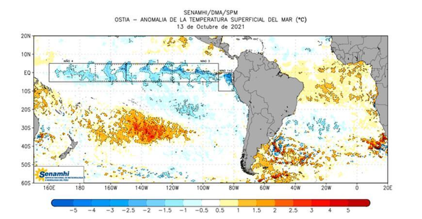 Fenómeno “La Niña” se desarrollará, por segundo año consecutivo, en el Pacífico Central