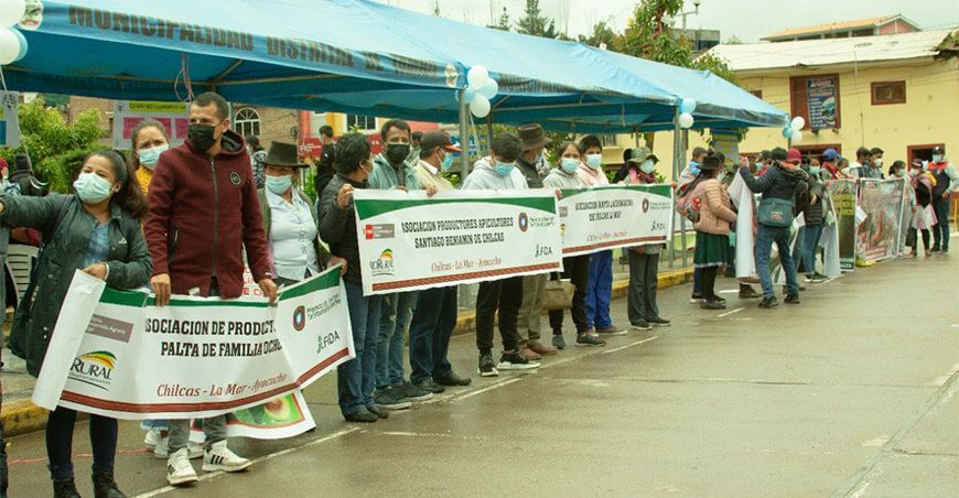 feria de asociaciones de productores agrarios Vraem Perú