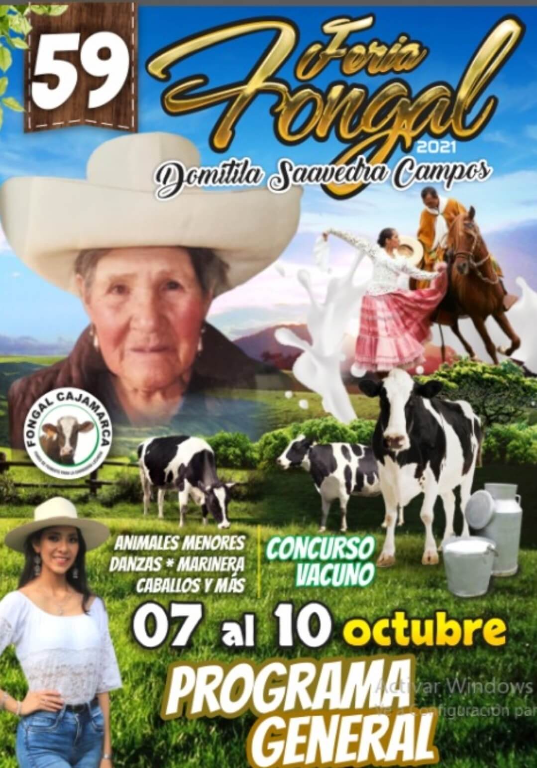 Cajamarca organiza tradicional feria Fongal con el 50 % de aforo