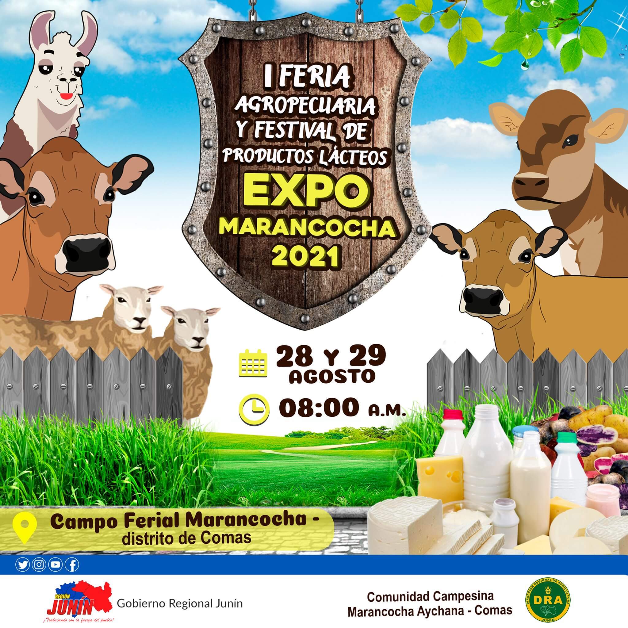 Junín: Organizan feria agropecuaria y festival de productores lácteos