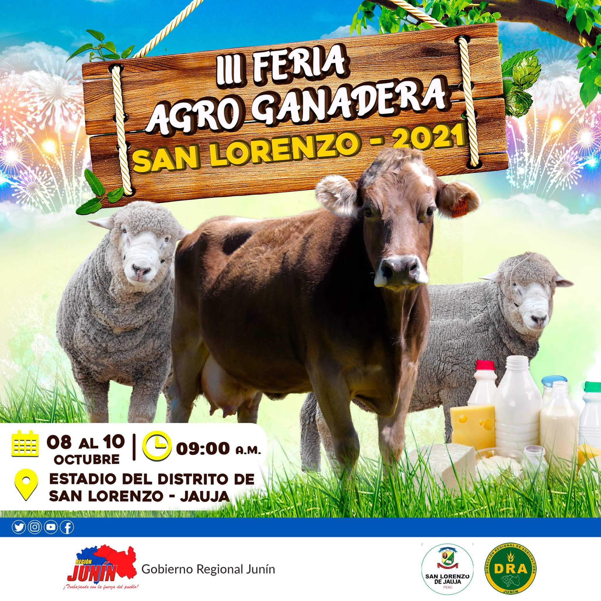 Junín: organizan la III Feria Agro Ganadera San Lorenzo 2021