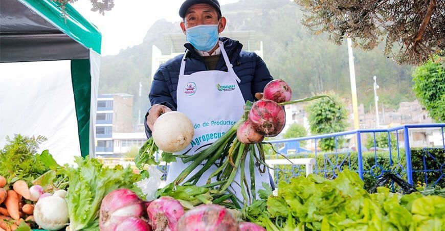 Mercado de Productores Agropecuarios Huancavelica Región Orgánica