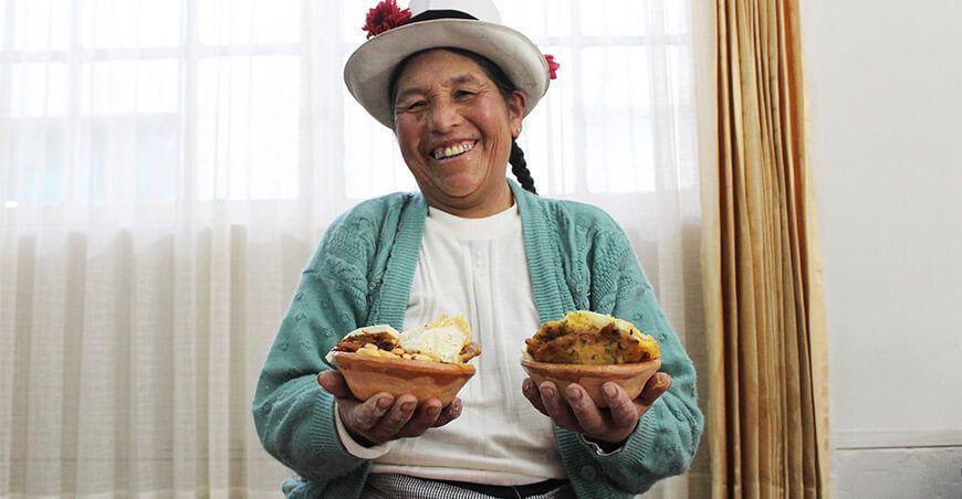 festival de platos típicos de Junín