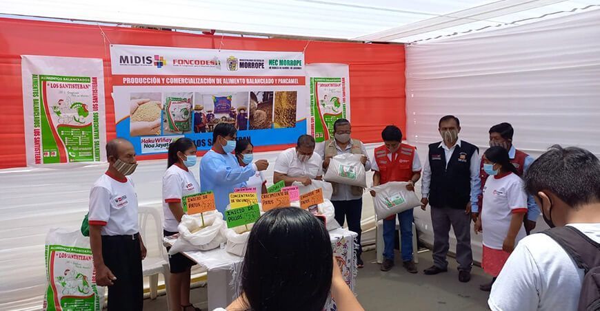 Lambayeque: familias emprendedoras muestran resultados de Haku Wiñay
