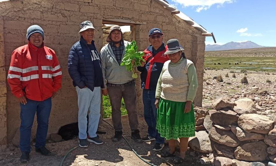 Usuarios de Haku Wiñay implementan tecnologías para incrementar producción de alimentos