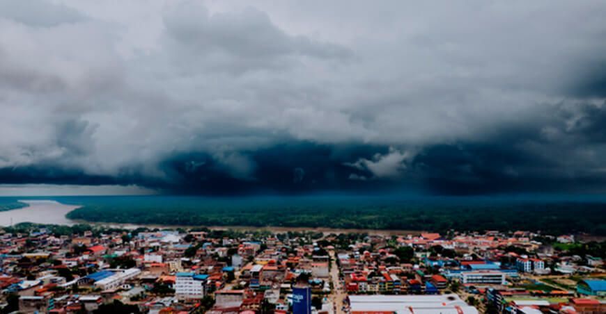 friaje en la selva Perú Senamhi