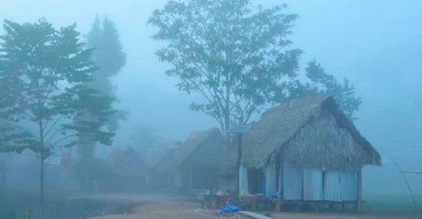 Frío y lluvia de moderada a fuerte intensidad se registrará en la selva