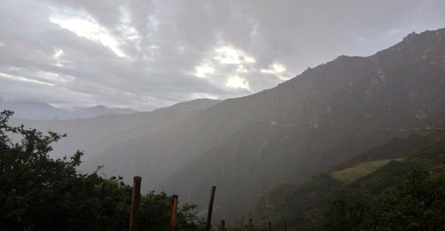 Frío en la sierra