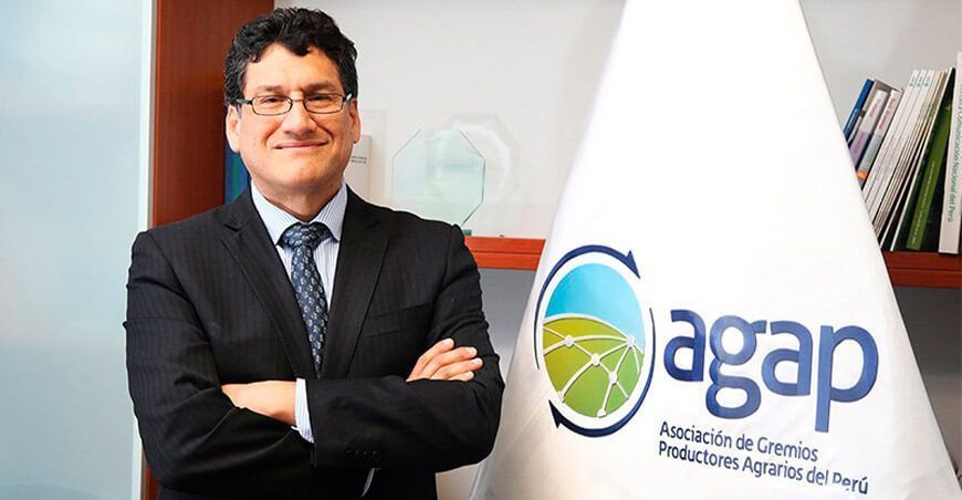 Ing. Gabriel Amaro Alzamora, director ejecutivo de la Asociación de Gremios Productores Agrarios del Perú (AGAP)