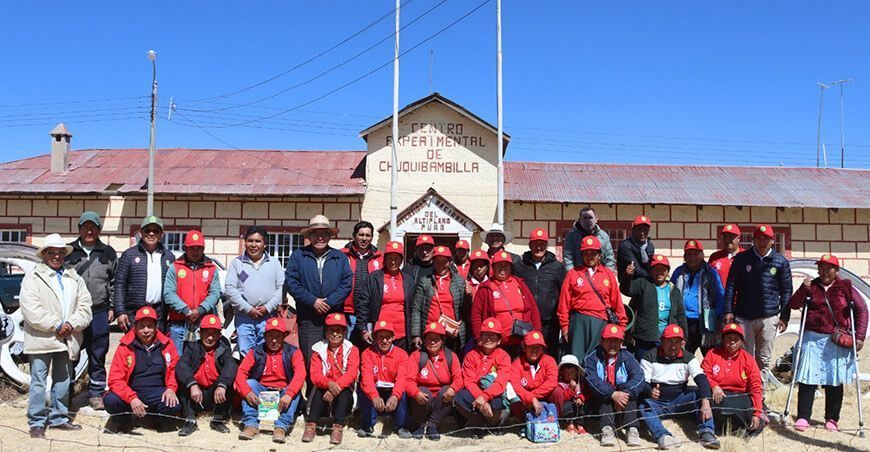 Ganaderos ayacuchanos realizaron pasantía en Cusco y Puno