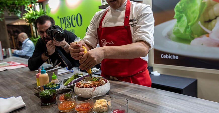 Perú muestra lo mejor de su gastronomía y potencial exportador en Madrid Fusión