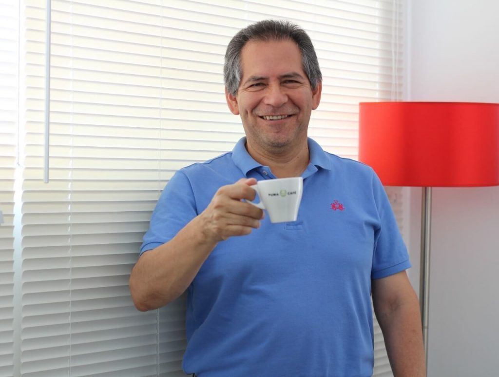 Ing. Geni Fundes Buleje, gerente general de la Central Café & Cacao