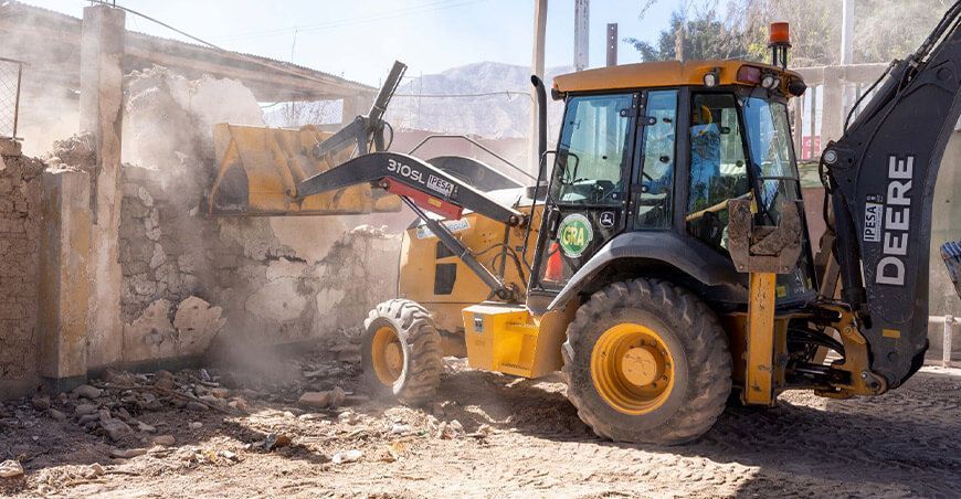 Inician construcción de nueva oficina agraria en Chojata en Moquegua