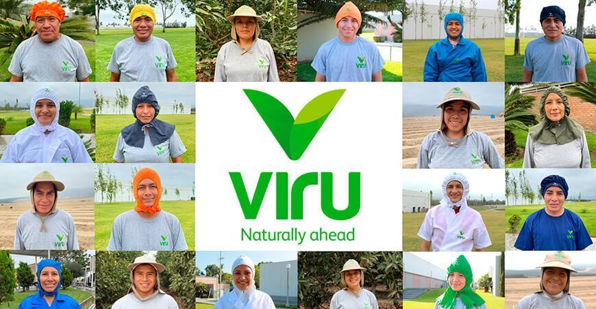 Virú SA es reconocida con el primer puesto de Los Mejores Lugares para Trabajar Producción & Operaciones Perú 2023