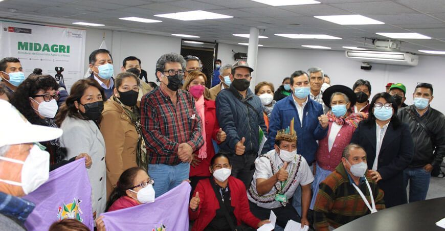 Gremios agrarios se reunieron con el ministro Alencastre