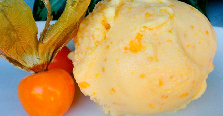 helados de aguaymanto Perú