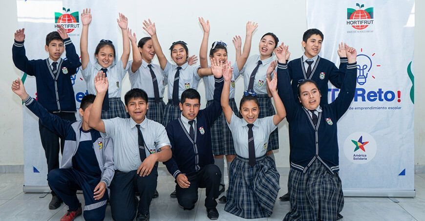 Hortifrut Perú inicia concurso ¡Te reto! para promover el emprendimiento escolar en Chao
