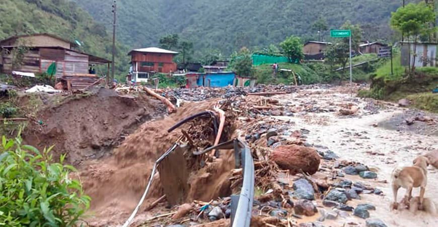 Diseñarán sistema de alerta temprana para prevenir huaicos e inundaciones