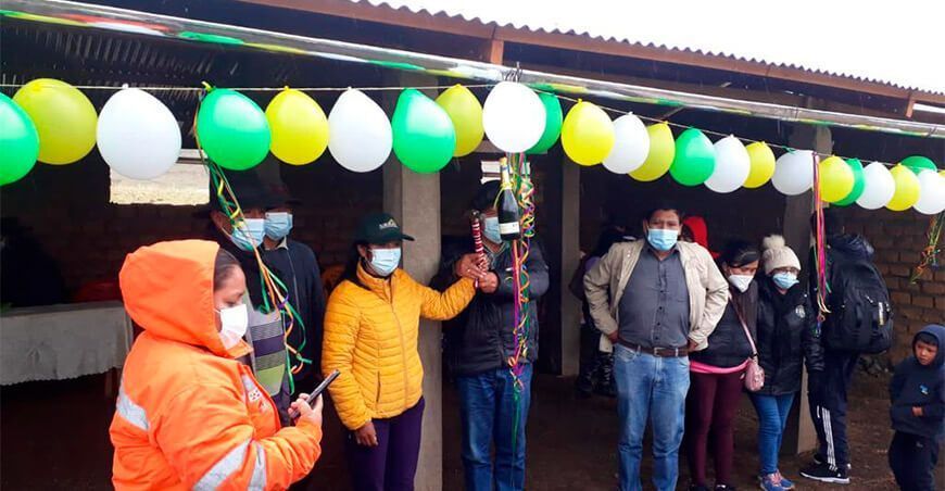 Huánuco: entregan cobertizos que protegerán a más de 2000 cabezas de ganado