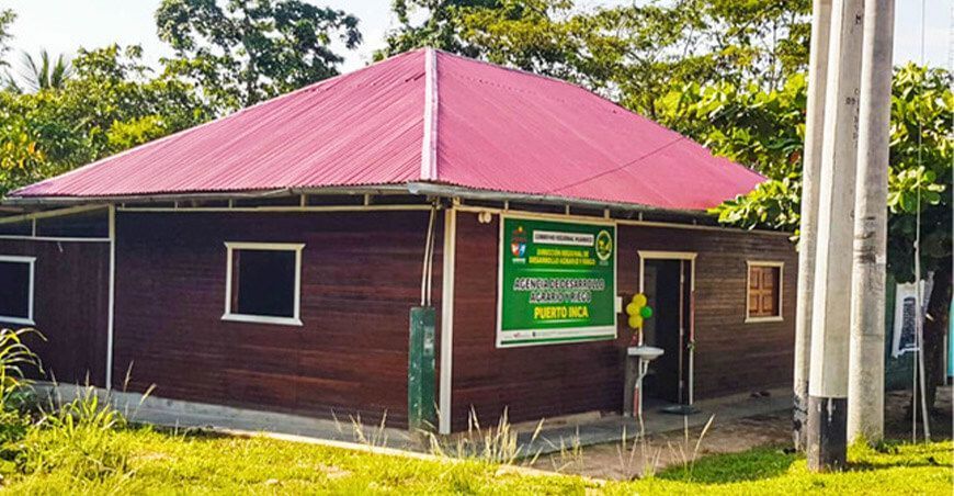 Huánuco: inauguran oficina agraria en Puerto Inca