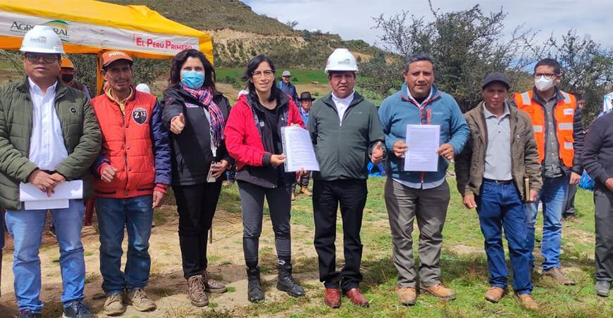 Agro Rural invertirá más de S/ 11 millones para mejorar sistemas de riego en Huánuco