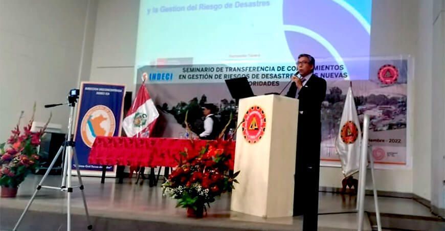 IGP genera cultura sísmica y gestión de riesgo de desastres a autoridades de Ica