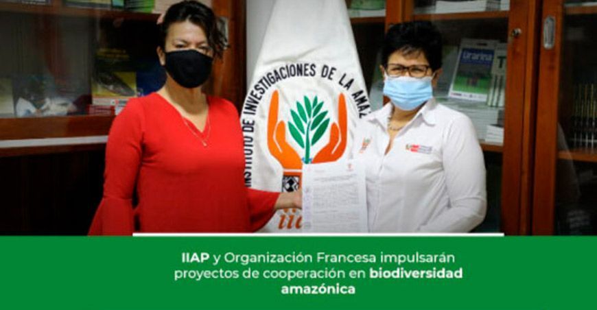 IIAP y organismo francés impulsarán el desarrollo integral del poblador amazónico