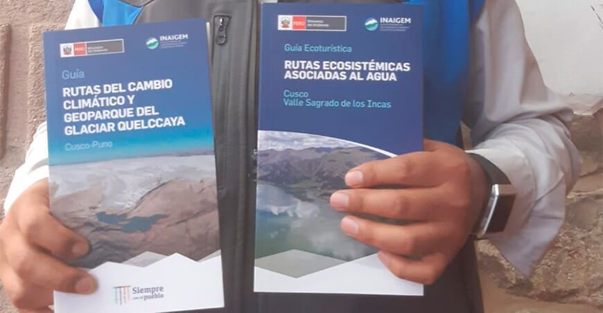 Libros sobre conservación de aguas provenientes de las montañas Inaigem