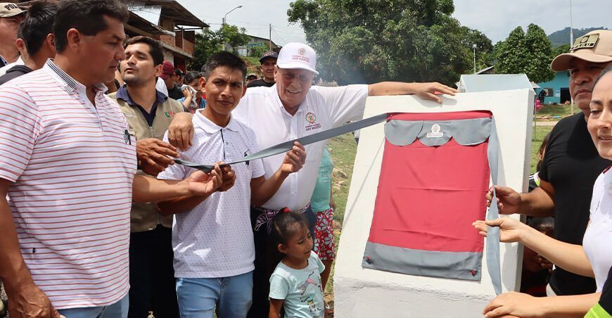 Inauguración de carretera beneficia a 20 000 productores en Huallaga en San Martín Perú