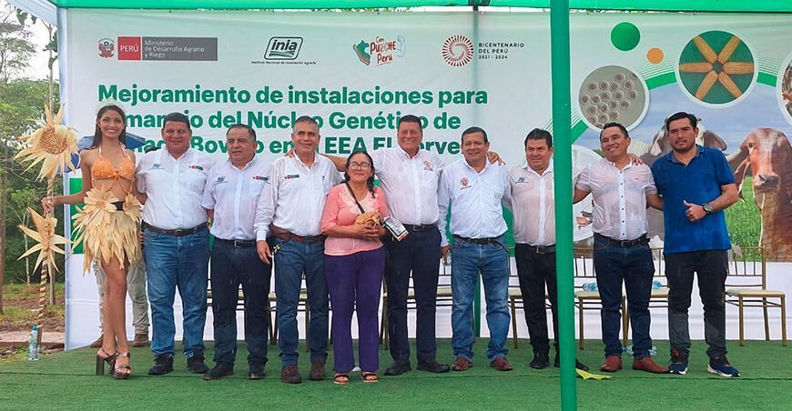 INIA inaugura primer núcleo genético para el manejo de ganado vacuno en San Martín