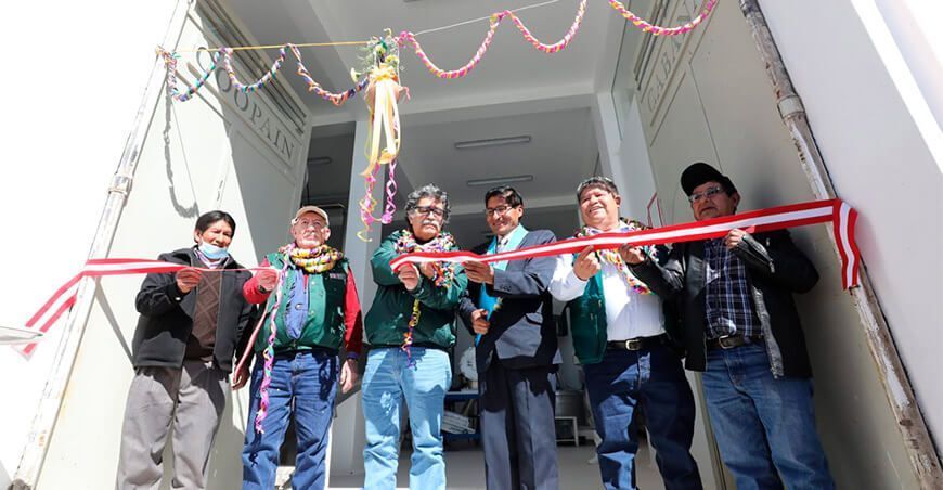 planta procesadora quinua Puno Perú