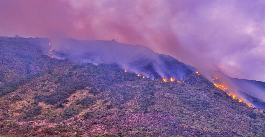 Incendios forestales Perú