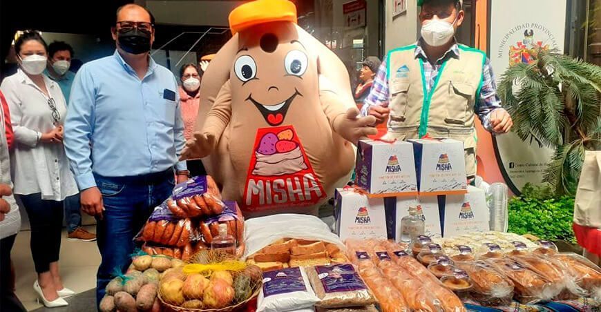 productores y Encode desarrollan productos con valor agregado a partir de papas nativas