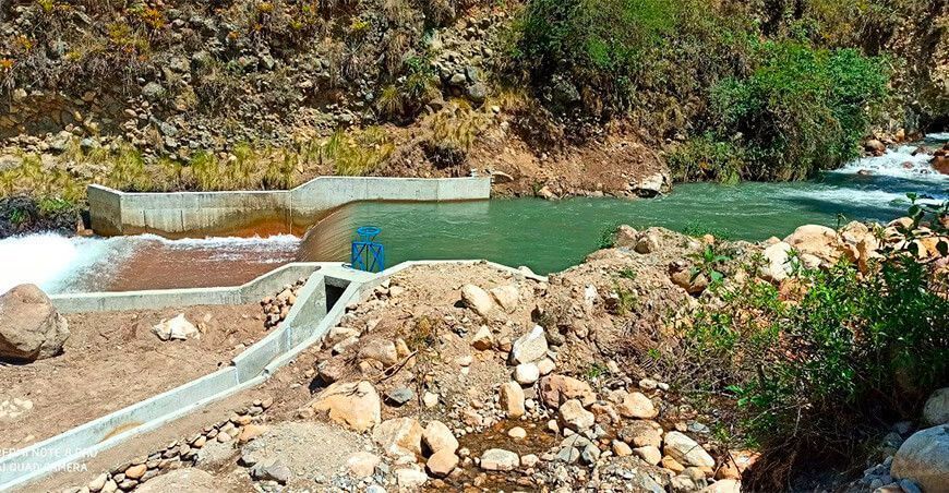 Infraestructura de riego Ancash